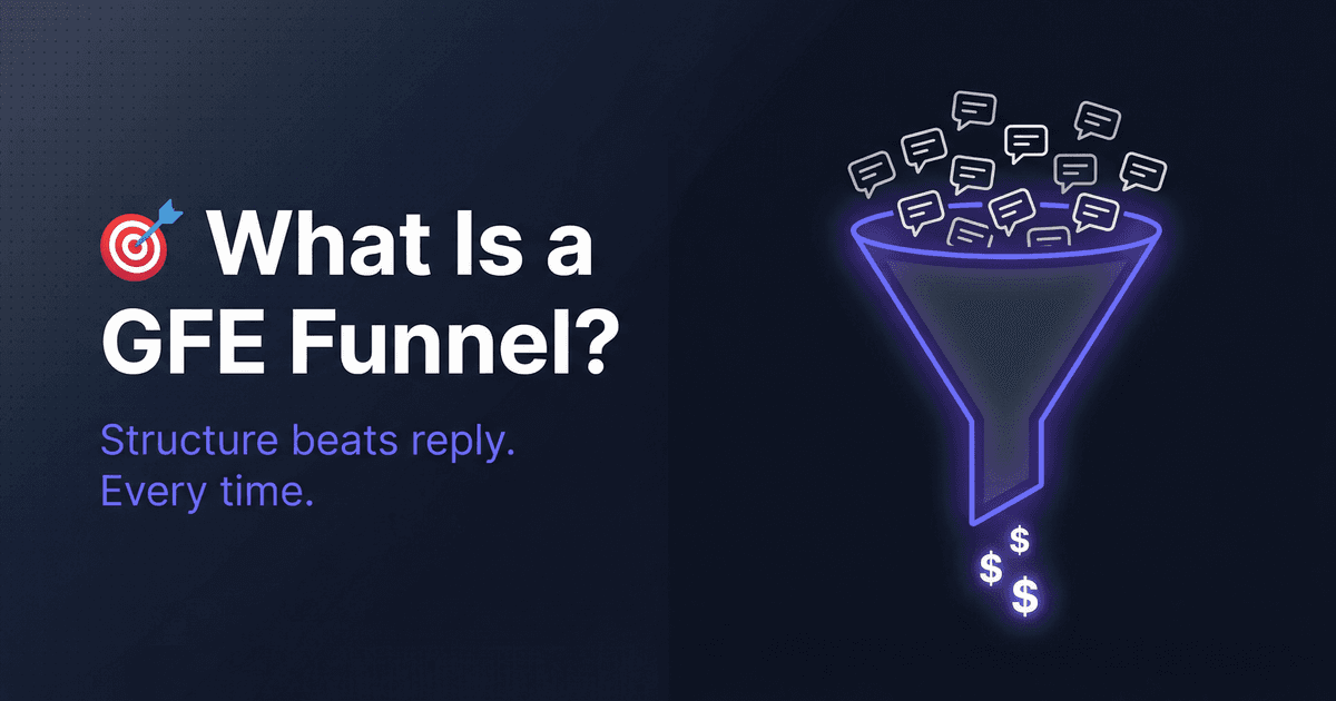 What Is a GFE Funnel? (And Why It Converts Better Than a Reply Bot)